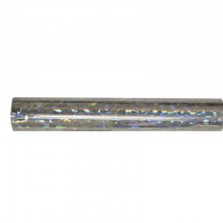 FOIL TEXTIL DIAMOND HOLOGRAM PLATA CADENCE