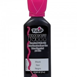PINTURA TULIP PUFFY NEGRA 37ML