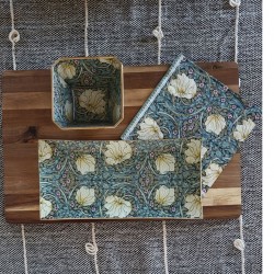 Taller Con servilletas cuenco doble cara y bandeja - decoupage sobre vidrio. Elige la fecha que más te convenga.