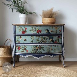 A1 Decoupage Fiber “The Velvet Nest” – Lámina de Fibra Decorativa 59.4cm x 84.1cm