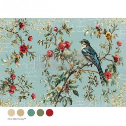 A1 Decoupage Fiber “The Velvet Nest” – Lámina de Fibra Decorativa 59.4cm x 84.1cm