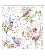 Servilletas 33x33 cm -pájaros ocupados