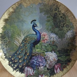 Con servilletas. - taller monográfico decoupage artístico sobre vidrio