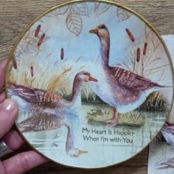 Con servilletas. - taller monográfico decoupage artístico sobre vidrio