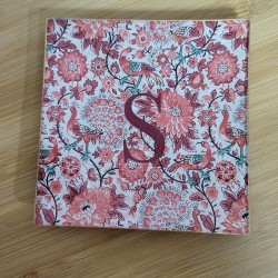 Con servilletas. - taller monográfico decoupage artístico sobre vidrio
