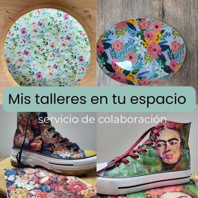 Llevo mis talleres a tu espacio  ¿Tienes un espacio donde impartes talleres y te gusta mi trabajo? Hablemos.