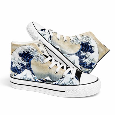 Taller de decoupage con servilletas en zapatillas | Presencial en Madrid | Elige la fecha que más te convenga