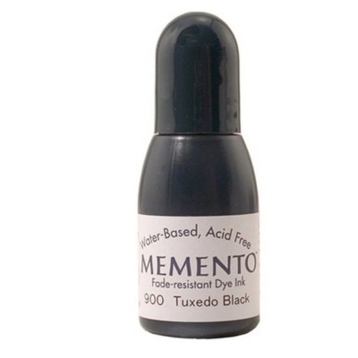 Tinta Memento  15ml  tuxedo black 900