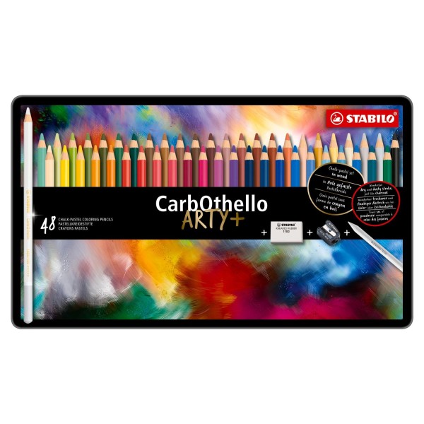 CarbOthello caja metálica de 48