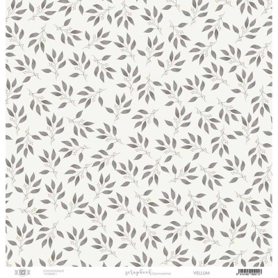 Papel Vellum Scrap Comunión Blue