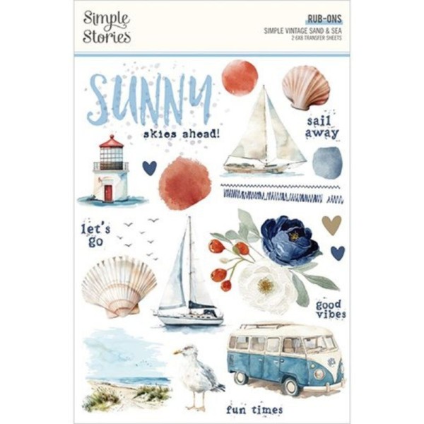 Simple Stories Rub-On Transfers