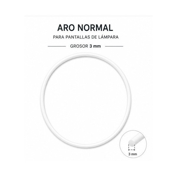 Aro de 15cm metálicos simple
