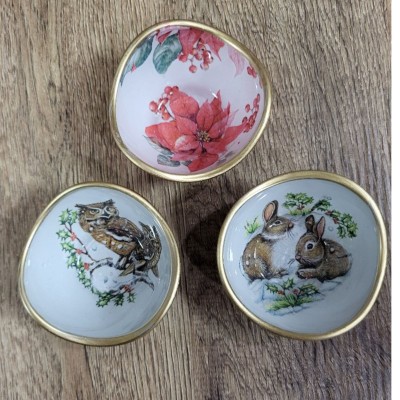 aller de decoupage imitación porcelana con servilletas | Madrid