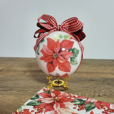 aller de decoupage imitación porcelana con servilletas | Madrid