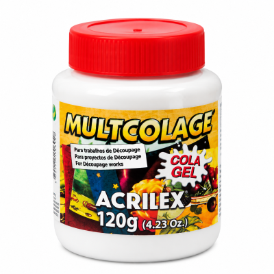 Cola Gel para Decoupage Multcolage Acrilex (120 g)