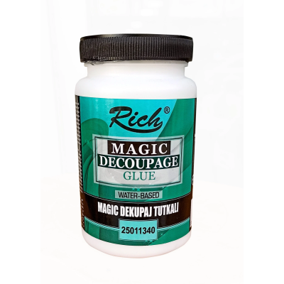 Magic Decoupage Glue Rich 250 cc Cola para Decoupage 250 cc