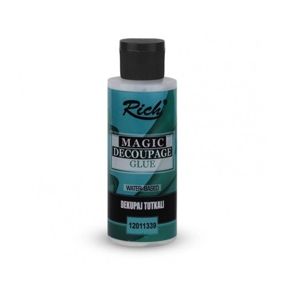 Rich Magic Decoupage Glue 120 cc Cola Especial para Decoupage
