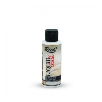 Rich Liquid Chalk 650 Blanco 120 cc Pintura Efecto Tiza