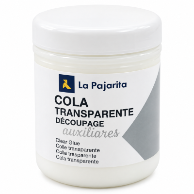 COLA TRANSPARENTE DECOUPAGE LA PAJARITA 250ML