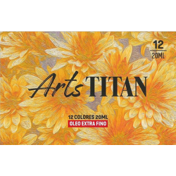 Caja de 12 óleos extrafinos 20 ml Titan
