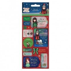 Gorjuss Christmas Die-cut Sentimientos