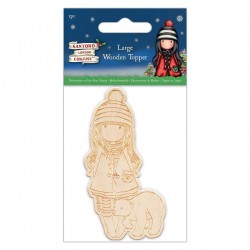 Gorjuss Christmas adorno de madera