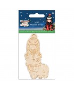Gorjuss Christmas adorno de madera