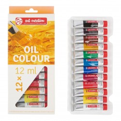 Set pintura al óleo 12 x 12ml