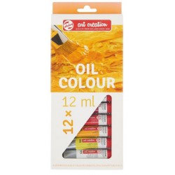 Set pintura al óleo 12 x 12ml