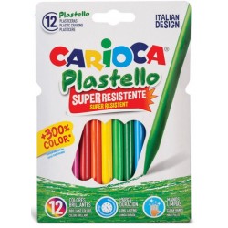 Ceras plastello 12 colores