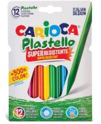 Ceras plastello 12 colores