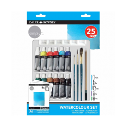 Simply Set pintura acuarela 25 piezas