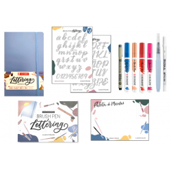 Set Lettering con el AMANTE VOLADOR, 2 colores a elegir.