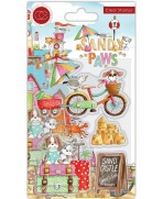 Sellos transparentes -Craft Consortium Sandy Paws