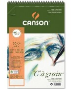 papel Canson “C” à grain (papel con grano)