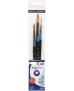 Set 301 Aquafine, 3 pinceles para acuarelas.