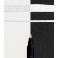 Sakura Pen-Touch fino. Blanco, oro, plata, cobre y negro por unidad.
