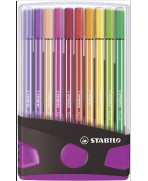 CAJA 20 ROTULADORES PEN 68 COLORPARADE STABILO