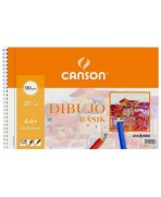 Álbum A4+ 130g liso. Espiral Microperforado 23x32,5 20H Basik