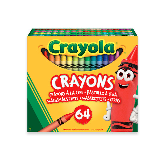 Ceras Crayola 64 colores
