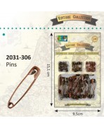 Vintage Pins 66pcs