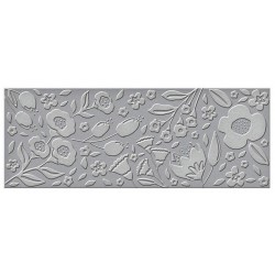 Carpeta de estampado Spellbinders Slimline Flora (20.60 x 7.90 cm)