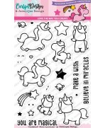 Carlijn Design sello transparente Unicorns