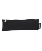 Bolsa para lápices estrecho negro Safta