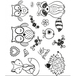 Sello transparente Animales 14x18cm