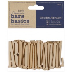 Basics Letras de Madera (26 piezas)