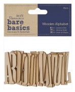 Basics Letras de Madera (26 piezas)