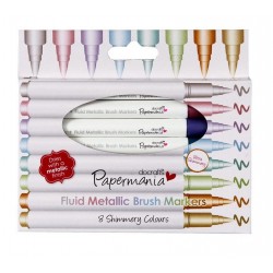 Papermania Fluid Metallic Brush Markers