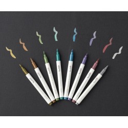 Papermania Fluid Metallic Brush Markers