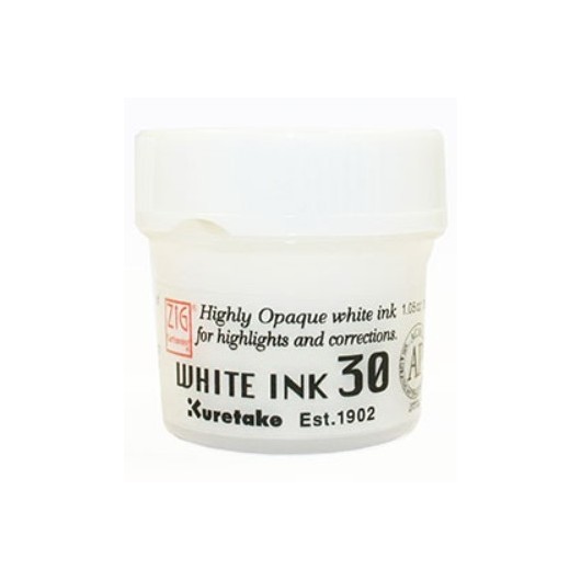 Tinta blanca Kuretake 30 ml